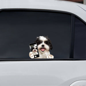 Do You Like My Selfie - Shih Tzu Car/ Door/ Fridge/ Laptop Sticker V1