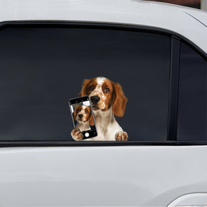Do You Like My Selfie - Welsh Springer Spaniel Car/ Door/ Fridge/ Laptop Sticker V1