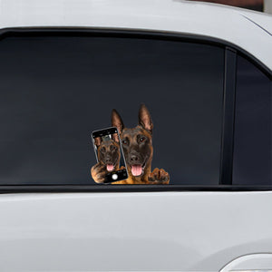 Do You Like My Selfie - Belgian Malinois Car/ Door/ Fridge/ Laptop Sticker V1