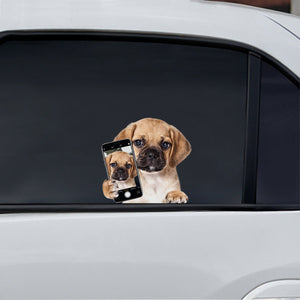 Do You Like My Selfie - Puggle Car/ Door/ Fridge/ Laptop Sticker V1