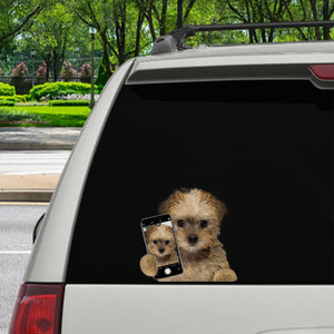 Do You Like My Selfie - Schnoodle Car/ Door/ Fridge/ Laptop Sticker V1