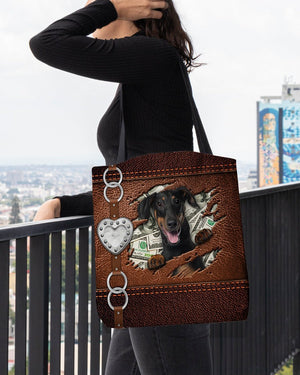 Doberman Stylish Cloth Tote Bag