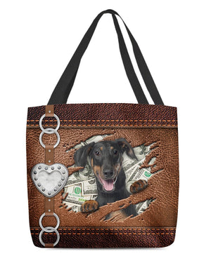 Doberman Stylish Cloth Tote Bag