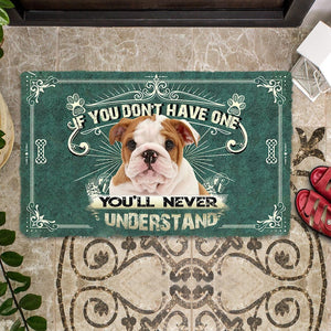 Have One English Bulldog Doormat