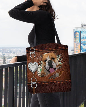 English Bulldog Stylish Cloth Tote Bag