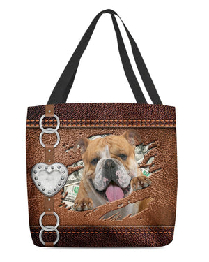 English Bulldog Stylish Cloth Tote Bag