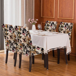 A Bunch Of English Bulldogs Chair Cover/Great Gift Idea For Dog Lovers