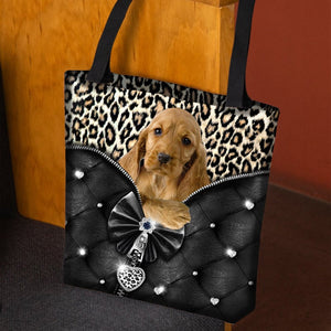 2022 New Release English Cocker Spaniel All Over Printed Tote Bag
