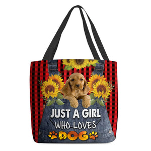 English Cocker Spaniel-Just A Girl Who Loves Dog Tote Bag