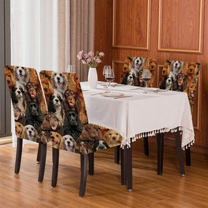 A Bunch Of English Cocker Spaniels Chair Cover/Great Gift Idea For Dog Lovers