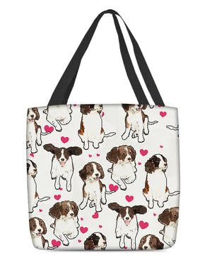 Cute English Springer Spanie Tote Bag