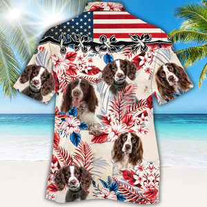 English Springer Spaniel Hawaiian Shirt