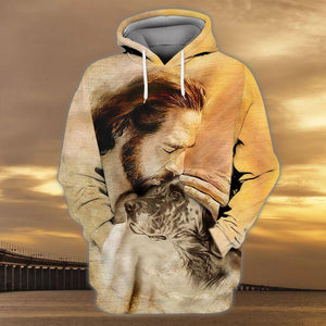 English Setter With God Unisex Hoodie