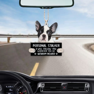 French Bulldog 03 Personal Stalker Car Hanging Ornament