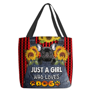 French Bulldog -Just A Girl Who Loves Dog Tote Bag