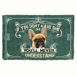 Have One French Bulldog Doormat