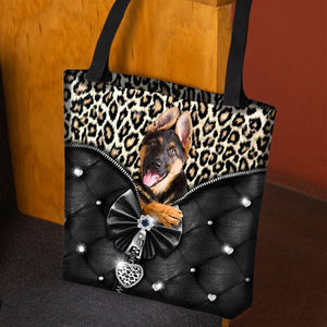 2022 New Release German Shepherd 4 All Over Printed Tote Bag
