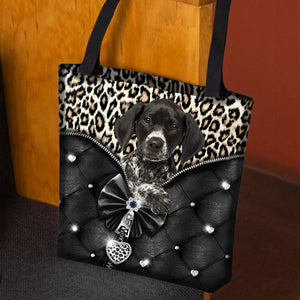 2022 New Release German Shorthaired Pointer All Over Printed Tote Bag