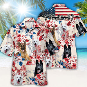 German shepherd Hawaiian Shirt