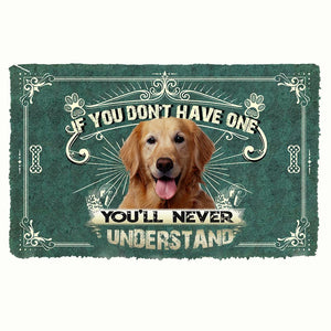 Have One Golden Retriever Doormat