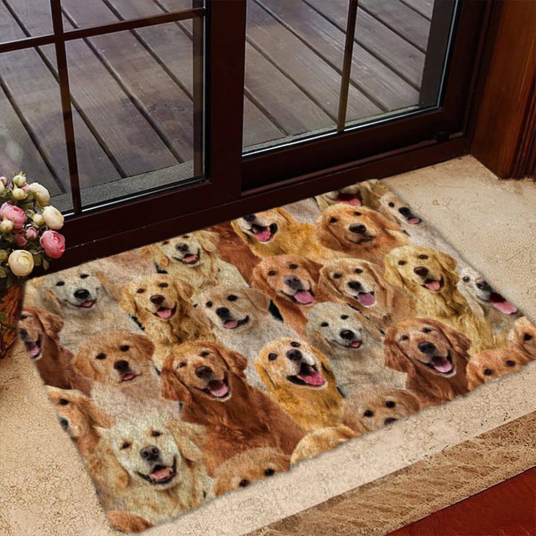 A Bunch Of Dog Doormat