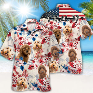 Goldendoodle Hawaiian Shirt