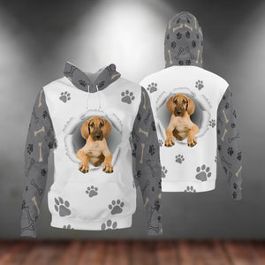 Great Dane-Paw Dog Unisex Hoodie