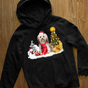 Unisex Merry Christmas Havanese Hoodie