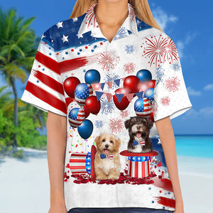 Havanese Independence Day Hawaiian Shirt