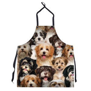 A Bunch Of Havaneses Apron/Great Gift Idea For Christmas