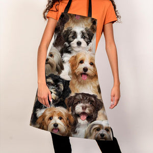 A Bunch Of Havaneses Apron/Great Gift Idea For Christmas