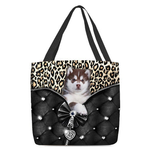 2022 New Release Husky02 All Over Printed Tote Bag