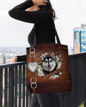 Husky Stylish Cloth Tote Bag