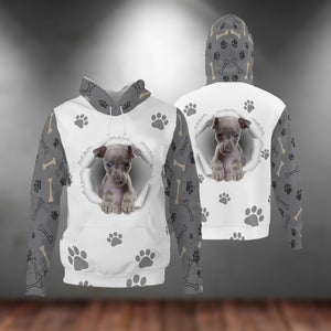Italian Greyhound-Paw Dog Unisex Hoodie