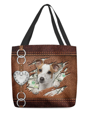 Jack Russell Terrier Stylish Cloth Tote Bag