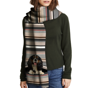 Keep You Warm - Cavalier King Charles Spaniel - Scarf V5
