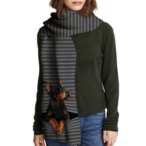 Keep You Warm - Doberman Pinscher - Scarf V2