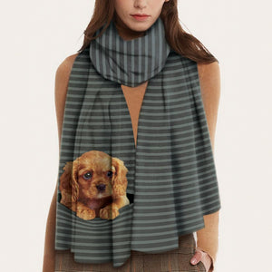 Keep You Warm - Cavalier King Charles Spaniel - Scarf V4