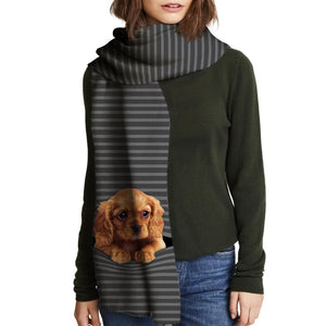 Keep You Warm - Cavalier King Charles Spaniel - Scarf V4