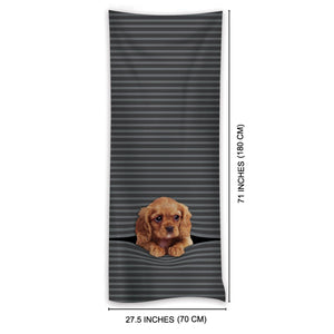 Keep You Warm - Cavalier King Charles Spaniel - Scarf V4