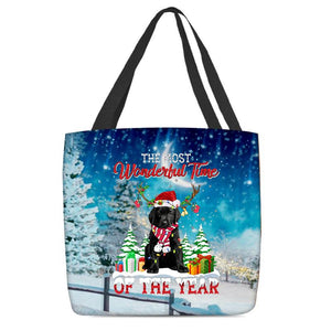 Labrador Christmas Tote Bag