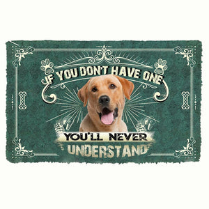 Have One Yellow Labrador Retriever Doormat