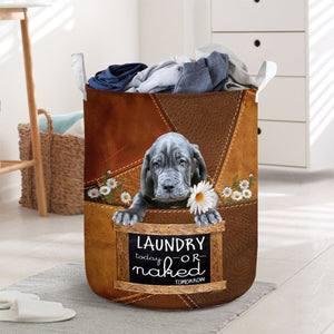 Neapolitan Mastiff Laundry Today Or Naked Tomorrow Laundry Basket