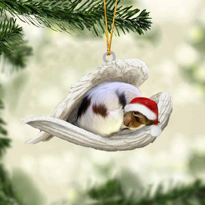 Papillon-1 Sleeping Angel Christmas Ornament