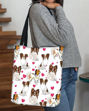 Cute Papillon Tote Bag