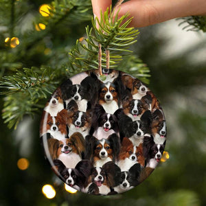 A Bunch Of Papillons Porcelain/Ceramic Ornament