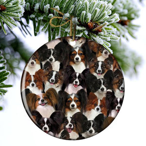 A Bunch Of Papillons Porcelain/Ceramic Ornament