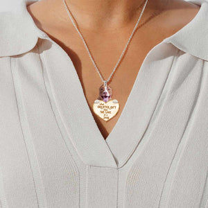 Pitbull2 -What Greater Gift Than The Love Of Dog Stainless Steel Necklace