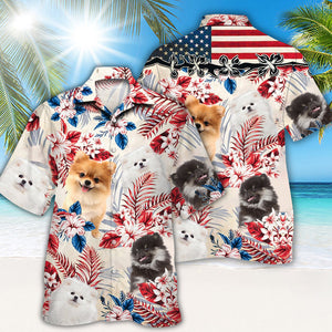 Pomeranian Hawaiian Shirt
