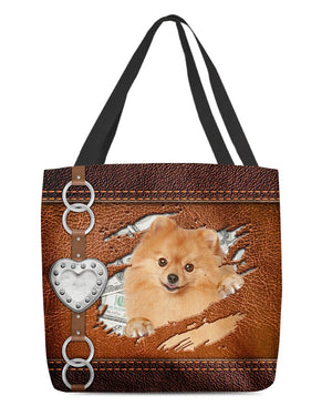 Pomeranian Stylish Cloth Tote Bag